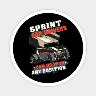 Sprint Car Drivers Can Do It Magnet